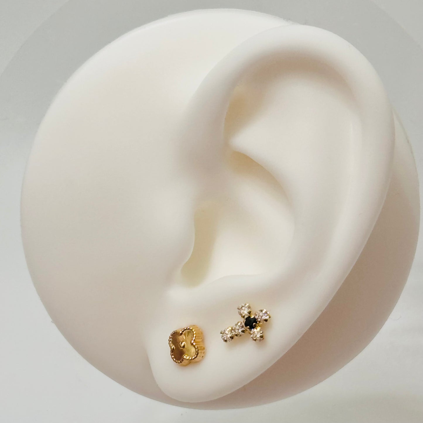 Dainty Lucky Clover Earring