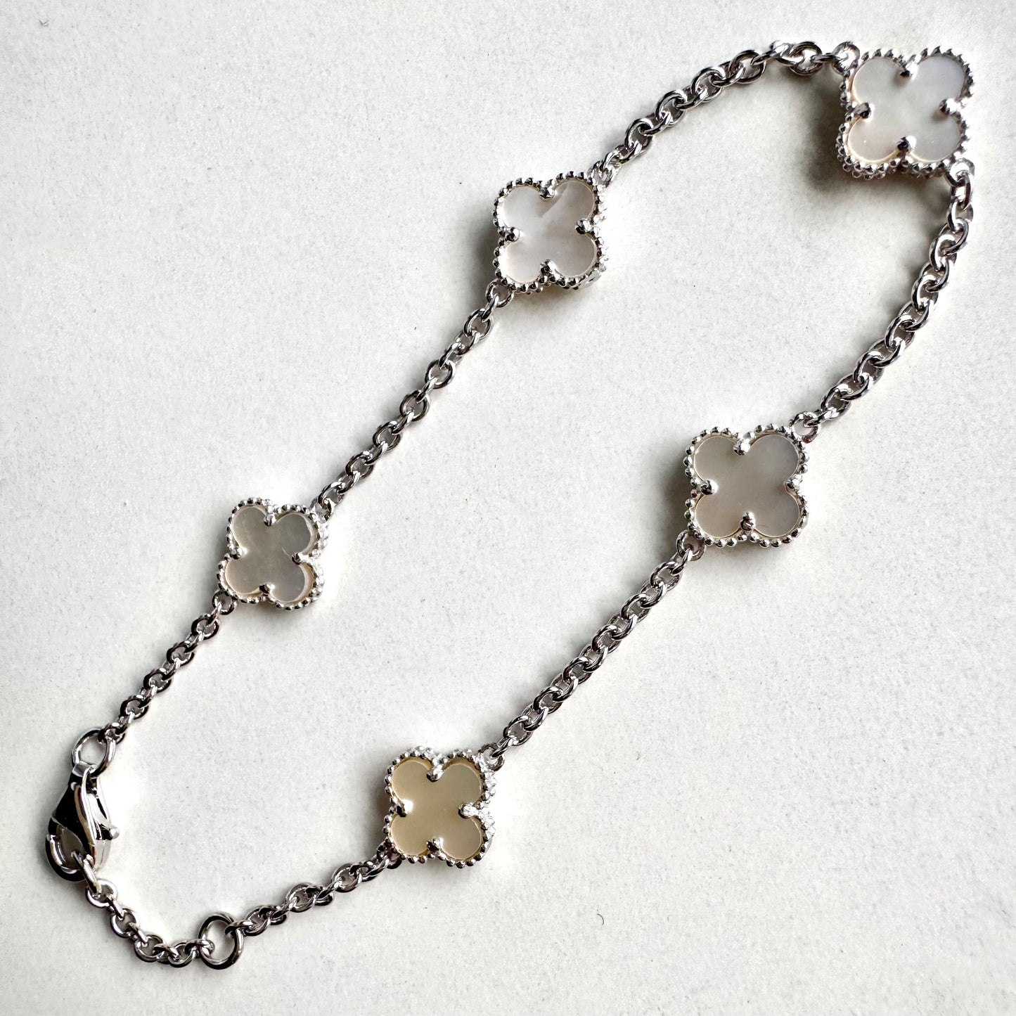 Bracelet Lucky Clover Small 9mm x 7.5”