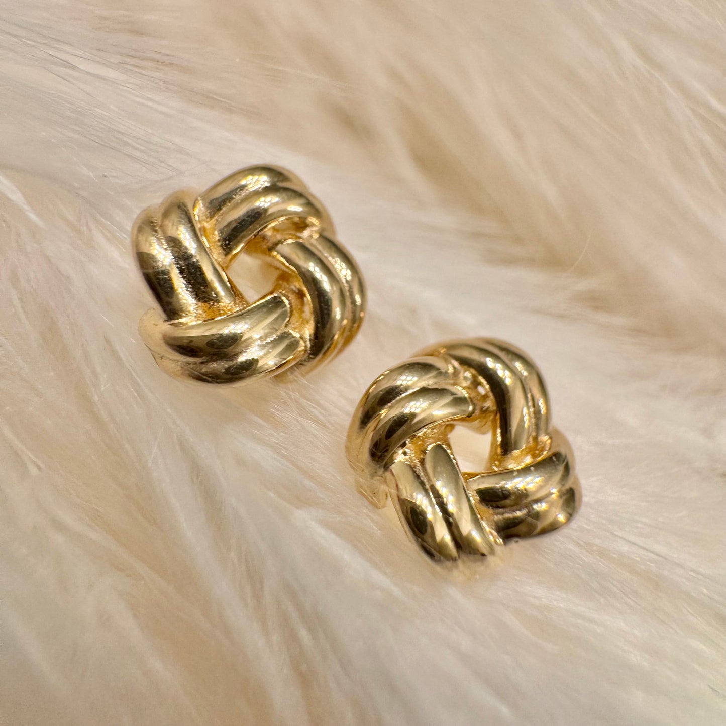 Small Love Knot Earrings