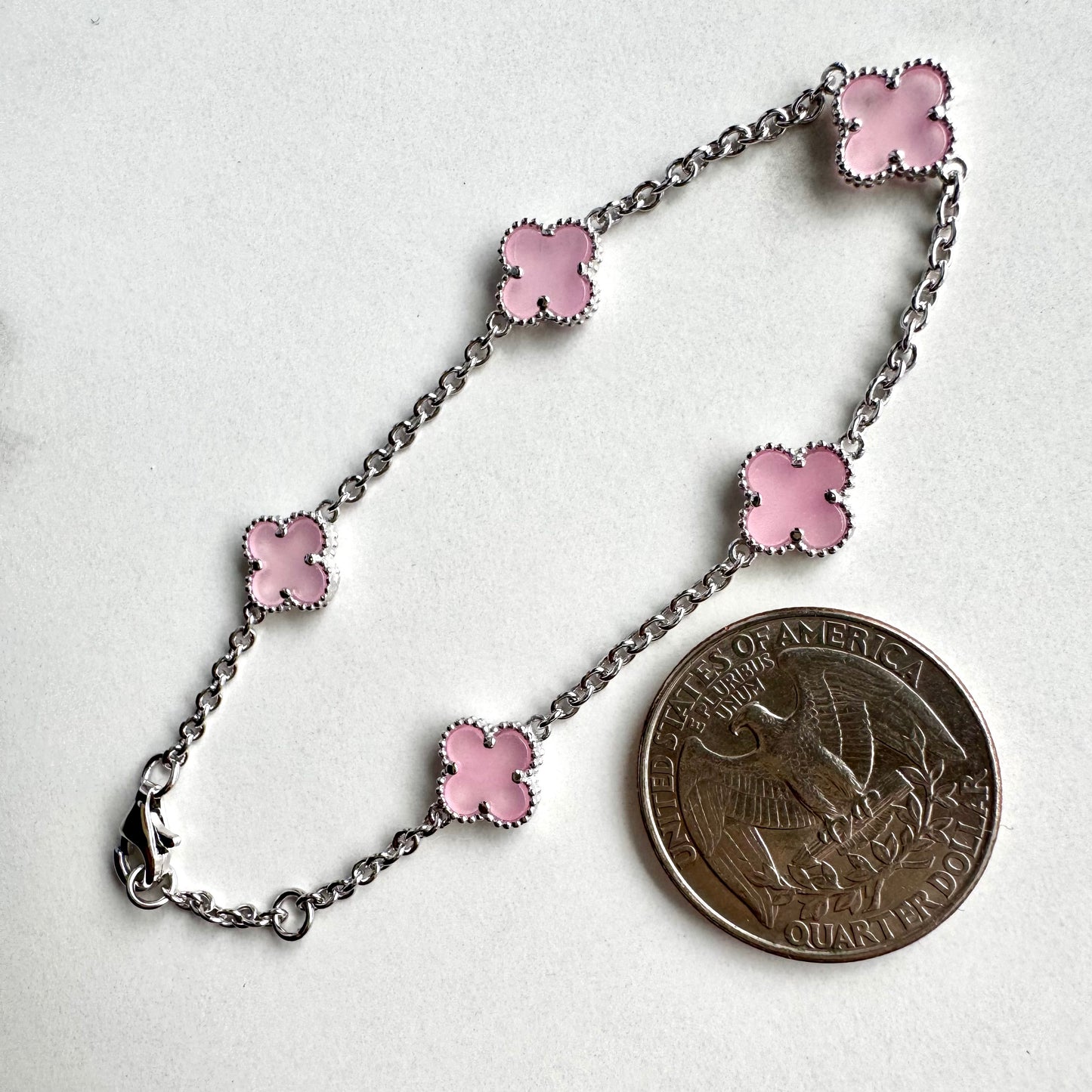 Bracelet Lucky Clover Small 9mm x 7.5”