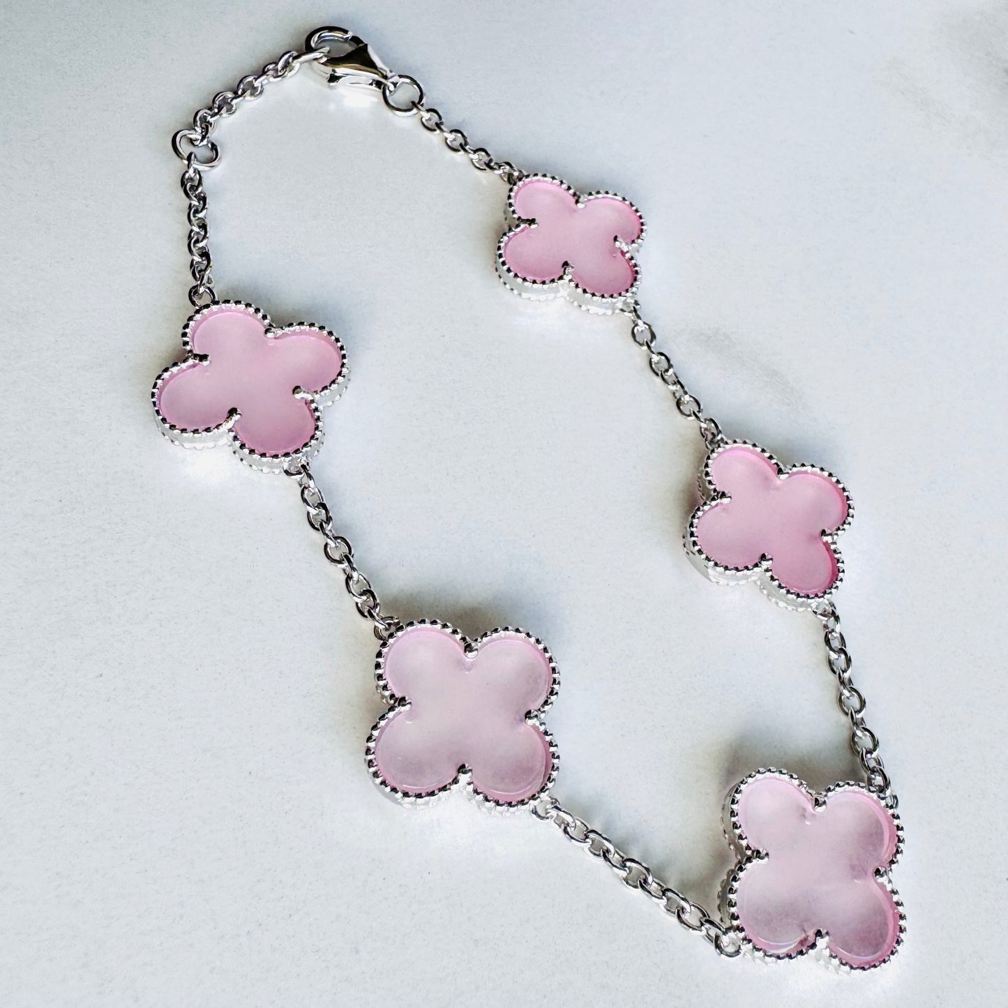 Bracelet Lucky Clover Large 14mm x 7.5”