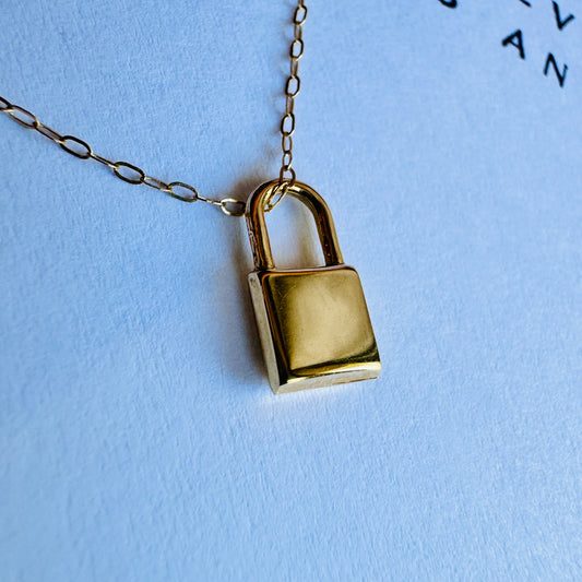 Mini Lock Necklace