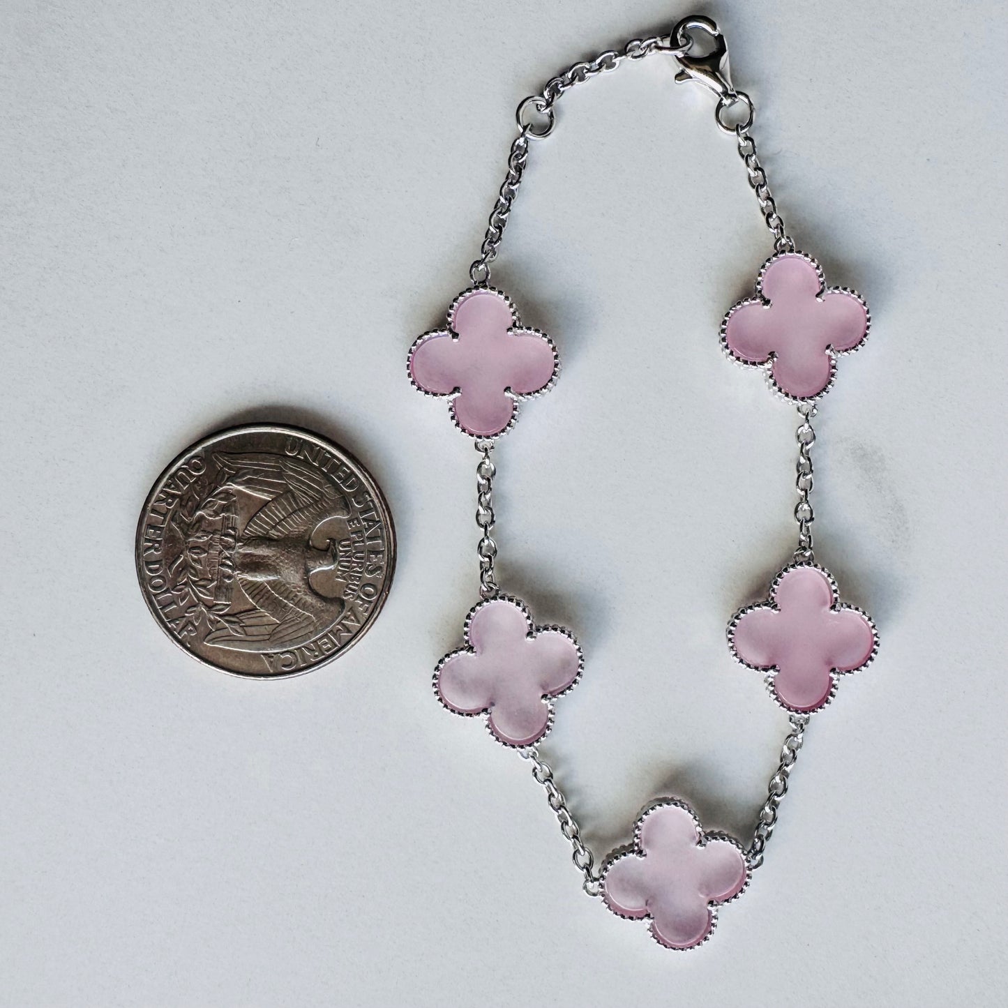 Bracelet Lucky Clover Large 14mm x 7.5”