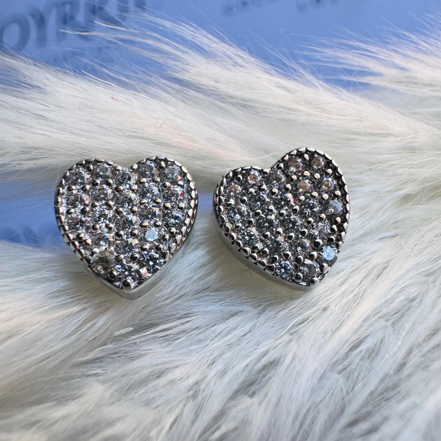 Heart studded Earrings